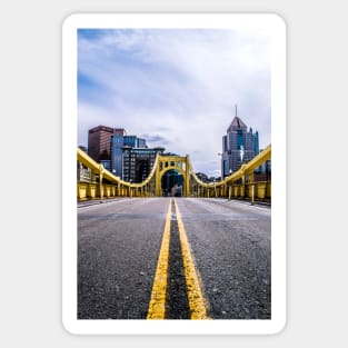 Pittsburgh Skyline Sticker